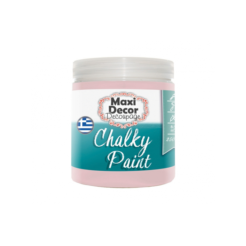 Maxi Decor – Chalky Paint 507 Ροζ Χρώμα Κιμωλίας